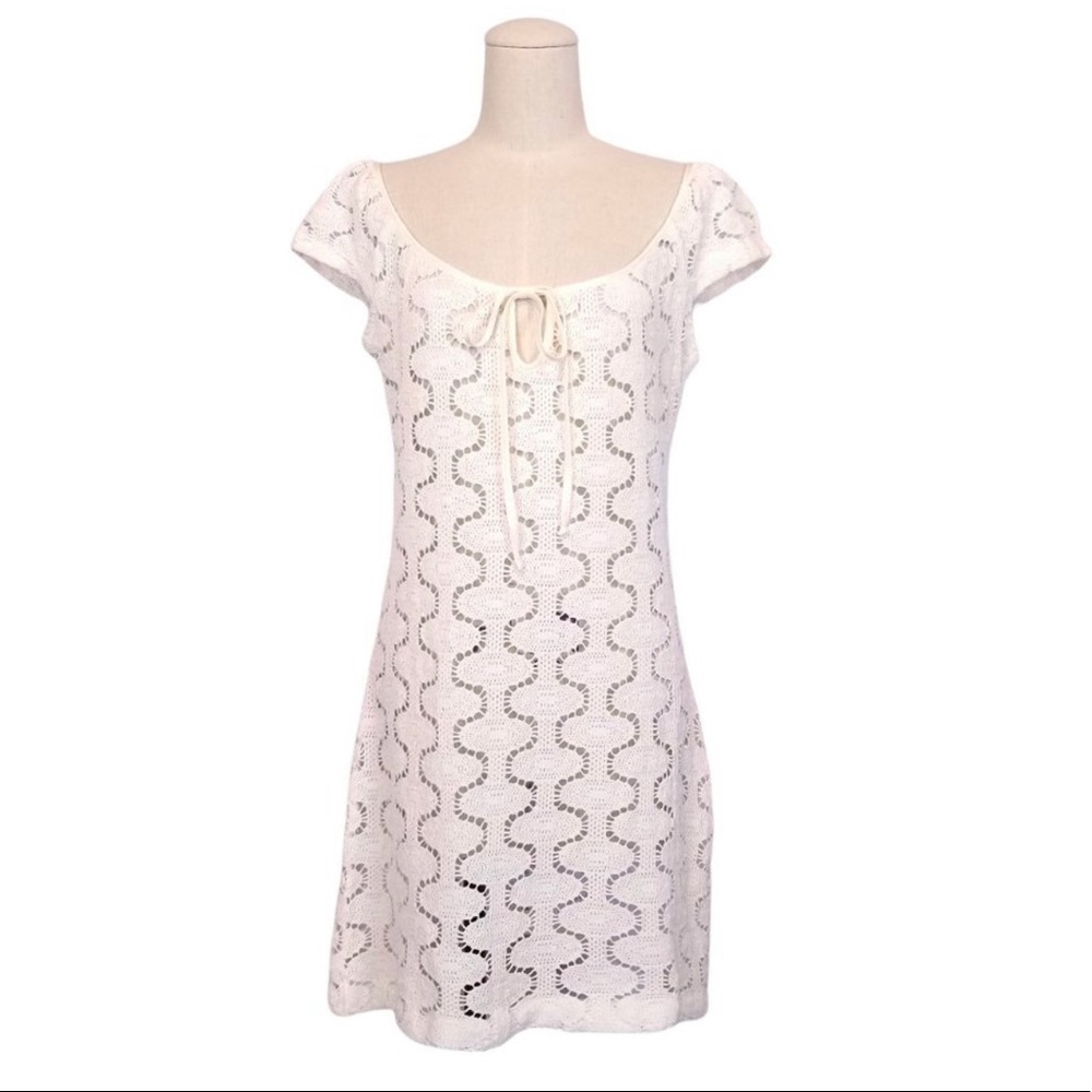ISO TRINA TURK CROCHET DRESS